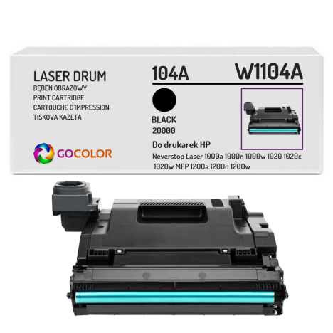 Bęben do HP W1104A Neverstop Laser 1000 1020 MFP 1200 20.0K black zamiennik z CHIPEM