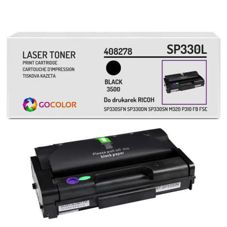 Toner do RICOH SP330L SP330SFN SP330DN SP330SN 408278 3.5K black zamiennik
