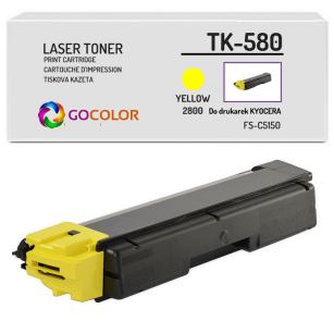 Toner do KYOCERA TK580Y Yellow 1T02KTANL0 zamiennik