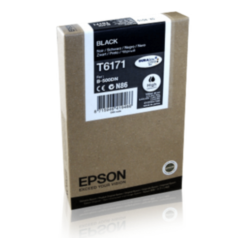 Epson oryginalny tusz T6171 black high capacity