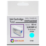 Tusz do EPSON SJIC36P-C C13T44C240 ColorWorks C6000 C6500 80.0ml cyan zamiennik - 2