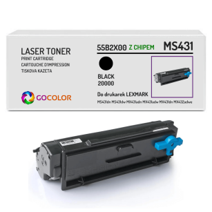 Toner do LEXMARK 55B2X00 MX431 MS431 20.0K black zamiennik