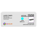 Toner do OKI C5250 C5450 C5510 C5540 n, dn, mfp, 42127456 Cyan zamiennik - 2