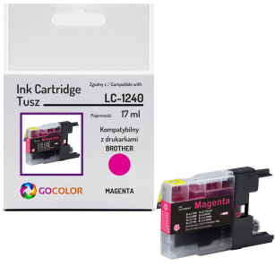 Tusz do BROTHER LC1240M Magenta zamiennik
