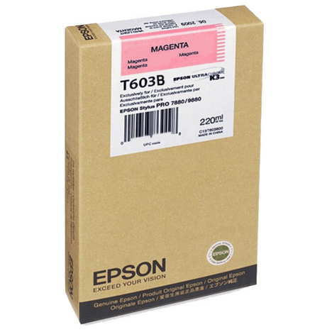 Epson oryginalny tusz T603B C13T603B00 magenta
