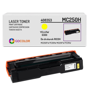 Toner do RICOH MC250HY 408343 MC250FW PC301W MC251FW PC311W yellow Zamiennik 6.3K