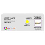 Toner do OKI C5850 C5950 MC560 n, dn, cdtn, mfp, 43865721 Yellow zamiennik - 2
