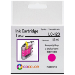 Tusz do BROTHER LC123M Magenta zamiennik - 2