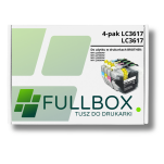 FULLBOX 4-pak TUSZ do BROTHER LC3617BK LC3617C LC3617M LC3617Y - 3