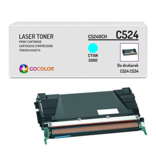 EOL Toner do LEXMARK C524 C5240CH Cyan Zamiennik