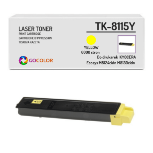 Toner do KYOCERA TK8115Y ECOSYS M8124 M8130 Yellow 1T02P3ANL0 zamiennik