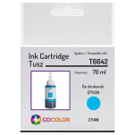 Tusz do EPSON T6642 Cyan Zamiennik - 2