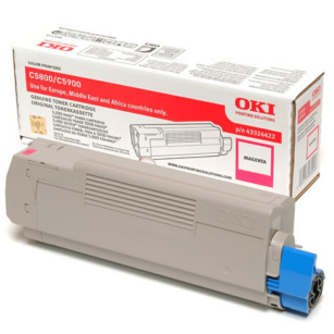 OKI oryginalny toner C5500 C5550 C5800 C5900 n, dn, cdtn, mfp, 43324422 magenta