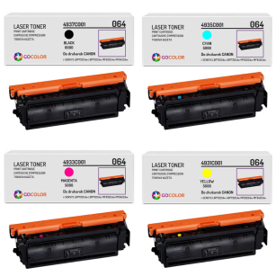 4 X TONER do CANON 064 iSENSYS MF832Cdw LBP722cdw CMYK Zamiennik 6.0K/3x5.0K