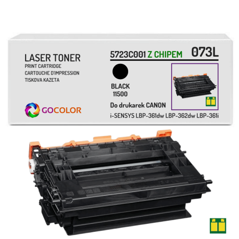 Toner do CANON 073L i-SENSYS LBP361dw LBP362dw 5723C001 11.5K black zamiennik Z CHIPEM