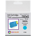 Tusz do EPSON T02W2 502XL Cyan Zamiennik - 2