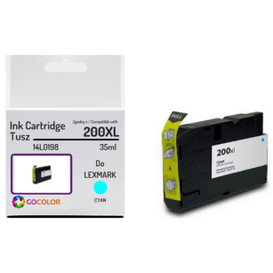 EOL Tusz do LEXMARK 200XL 14L0198 Cyan Zamiennik
