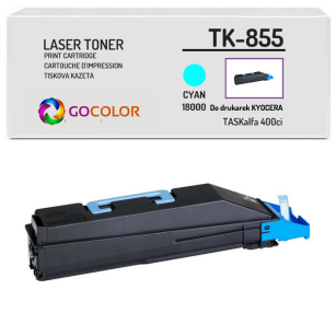 Toner do KYOCERA TK855C Cyan zamiennik