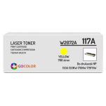 Toner do HP W2072A 117A Yellow Zamiennik - 4