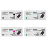 4 X TONER do OKI C650 C650DN 09006130 09006129 09006128 09006127 zamiennik - 2