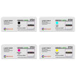 4 X TONER do CANON 075H i-SENSYS LBP-646Cdw LBP-647Cdw CMYK Zamiennik 3.5K/3x2.5K Z CHIPEM - 2