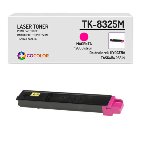 Toner do KYOCERA TK8325M TASKalfa 2551ci Magenta 1T02NPBNL0 zamiennik