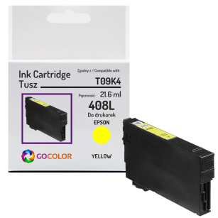 Tusz do EPSON 408L T09K440 C13T09K44010 WFC4310DTWF WFC4810DTWF yellow Zamiennik 21.6ml