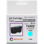 Tusz do EPSON T40D2 C13T40D240 SureColor SCT2100 SCT3100 SCT5100 cyan Zamiennik 50ml - 2