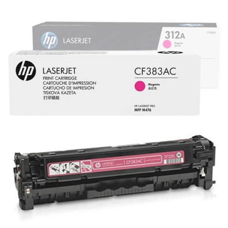 HP oryginalny toner CF383AC 312AC Color LaserJet Pro MFP M476 2,7K magenta
