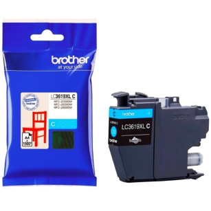 Brother oryginalny Tusz LC-3619XLC cyan