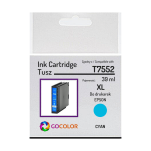 Tusz do EPSON T7552 XL Cyan Zamiennik - 3