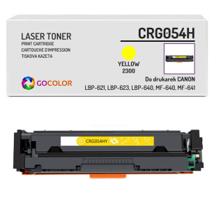 Toner do CANON CRG054H 3025C002 Yellow zamiennik