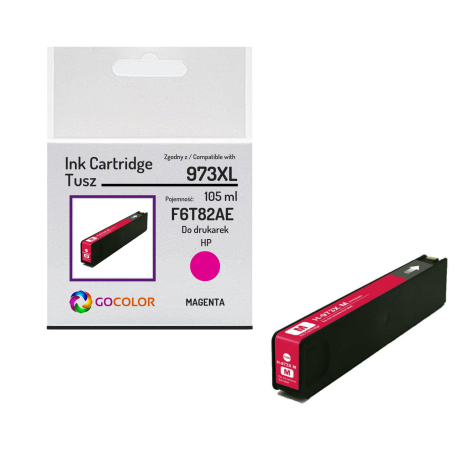 Tusz do HP F6T82AE 973XL Magenta Zamiennik