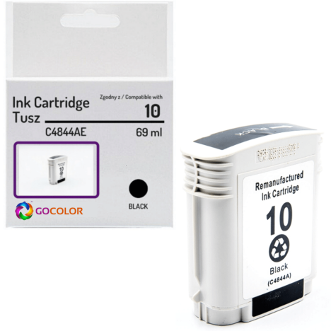 Tusz do HP C4844A 10 Black Zamiennik