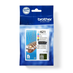 Brother oryginalny Tusz LC421VAL 4-pak - 2