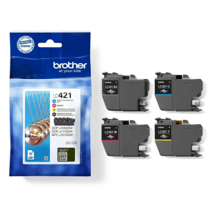 Brother oryginalny Tusz LC421VAL 4-pak