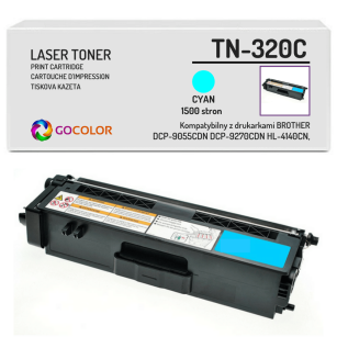 Toner do BROTHER TN-320C Cyan Zamiennik