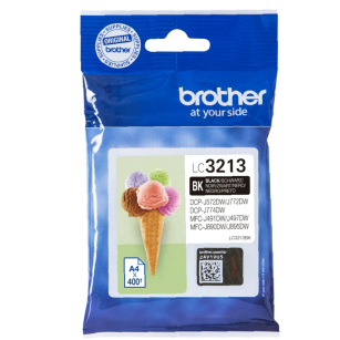 Brother oryginalny Tusz LC3213BK black