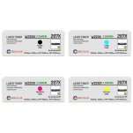 4 X TONER do HP W2210X W2211X W2212X W2213X 207X z CHIPEM zamiennik 3.15K/2.45K - 2