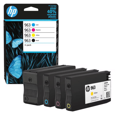 HP oryginalny Tusz 963 6ZC70AE 4-Pak