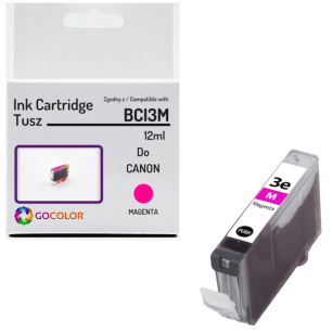Tusz do CANON BCI3eM 4481A002 Magenta 100 % nowy zamiennik