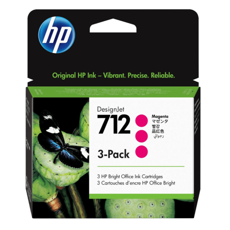 HP oryginalny Tusz 3ED78A 712 3 x magenta