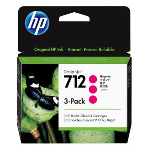 HP oryginalny Tusz 3ED78A 712 3 x magenta