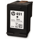HP oryginalny Tusz C2P10AE 651 black - 2