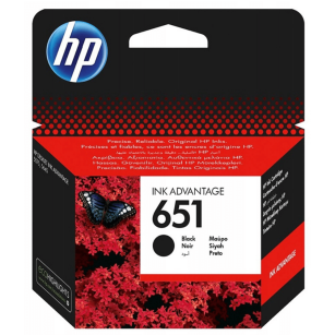 HP oryginalny Tusz C2P10AE 651 black