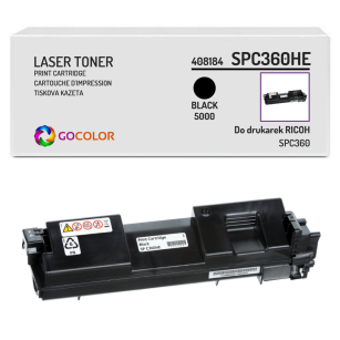 Toner do RICOH SP C360HE 408184 Black zamiennik