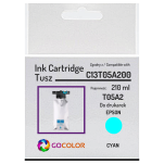Tusz do EPSON T05A2 C13T05A200 WorkForce WF-C878 WF-C879 210.0ml cyan zamiennik - 2