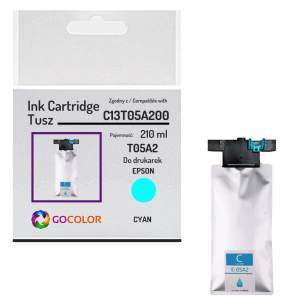 Tusz do EPSON T05A2 C13T05A200 WorkForce WF-C878 WF-C879 210.0ml cyan zamiennik