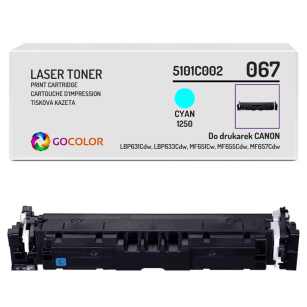 Toner do CANON CRG067C 5101C002 CYAN zamiennik bez CHIPA
