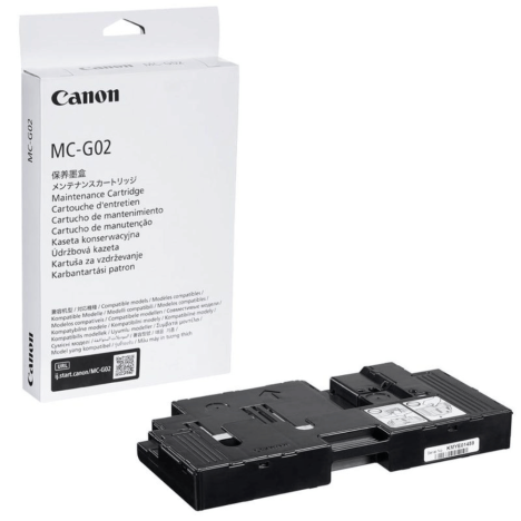 CANON oryginalny pojemnik na zużyty tusz MCG02 4589C001 Canon PIXMA G1520 G1560 G2520 G2560, G3520, G3560